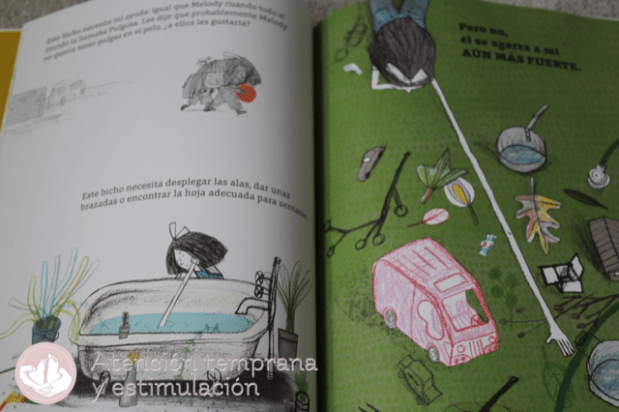 hay un bicho en mi brazo