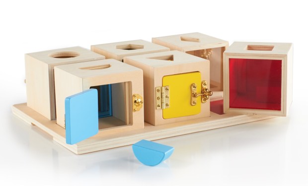 cajas cerraduras madera